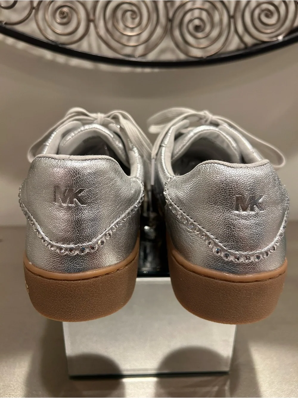 Michael Kors shiny metallic